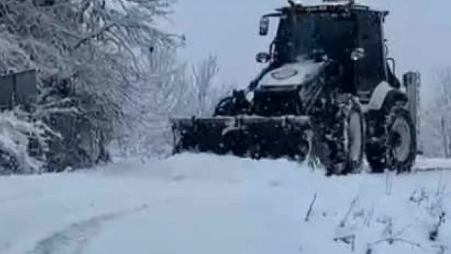Zonguldak'ta 82 Köy Yolu Ulaşıma Kapandı