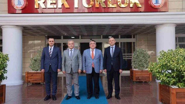Zonguldak Vali Yardımcılarından Rektör Özölçer'e Ziyaret