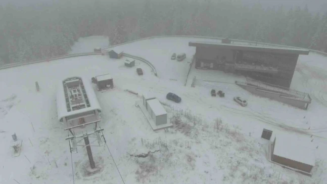 Ilgaz Dağı Beyaza Büründü