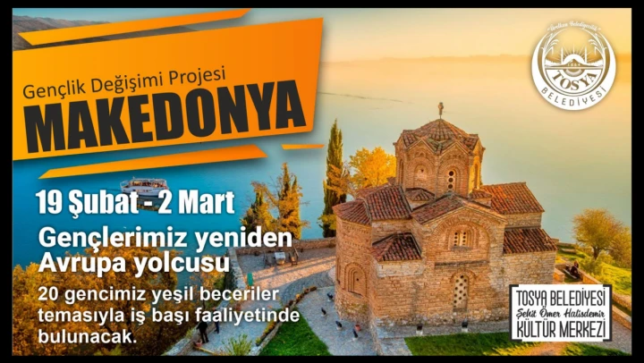 20 Genç Makedonya'ya Gidecek