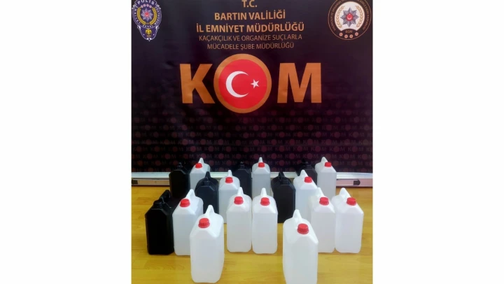 90 Litre Sahte Alkol Yakalandı