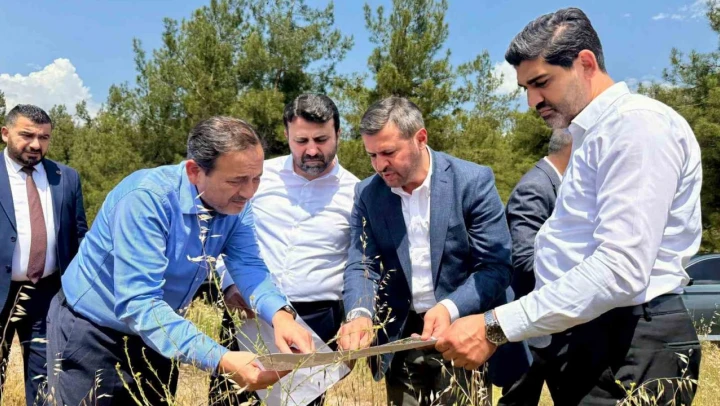 AK Parti Heyeti'nden Yeni Gar Alanı İçin Saha İncelemesi