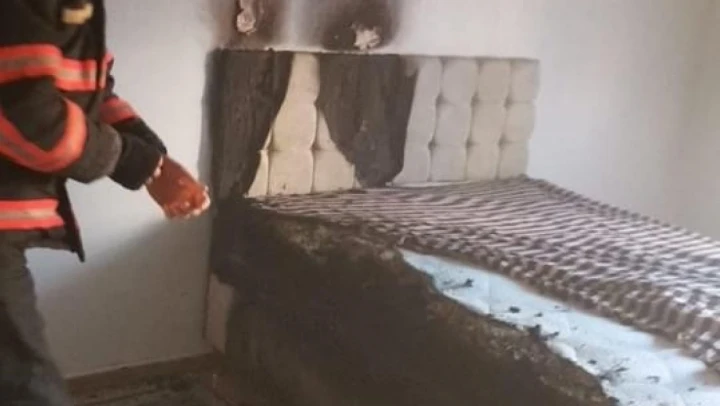 Çankırı'da Korkutan Yangın!