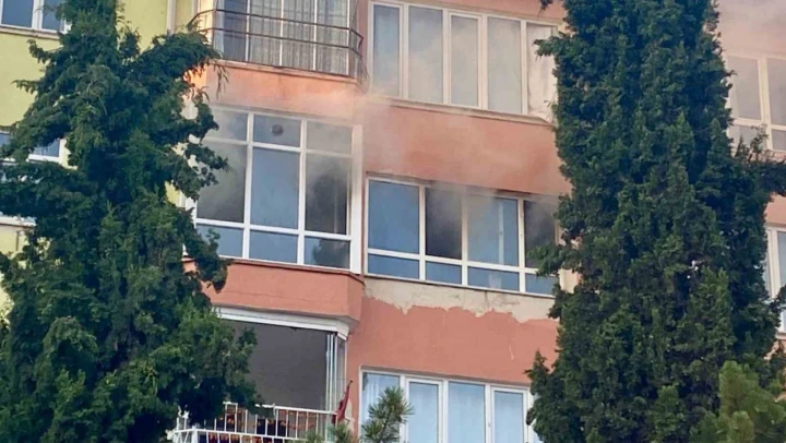 Yangın Hastanelik Etti