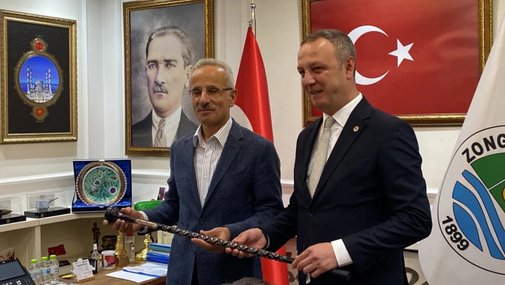 Bakan Uraloğlu Zonguldak'ta