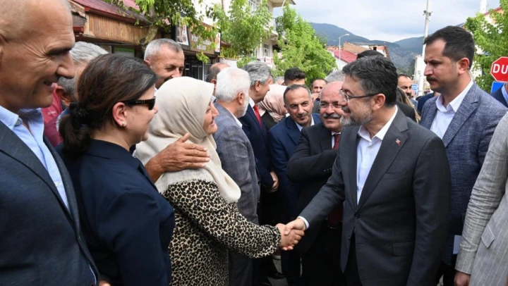 Bakan Yumaklı'dan memleketinde ziyaretler
