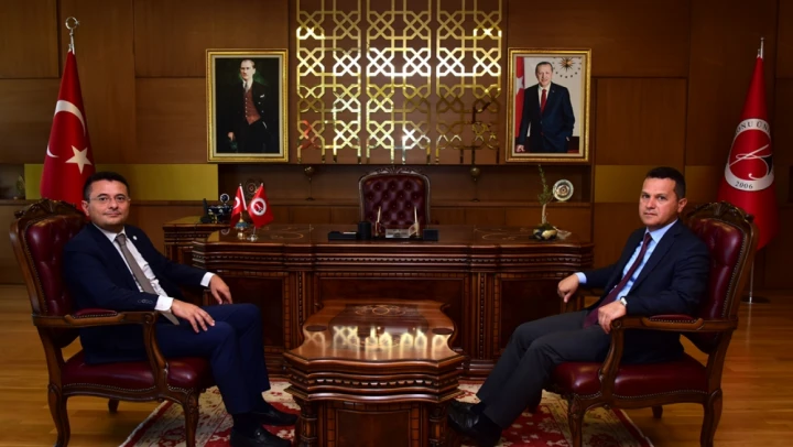 Baro Başkanı'ndan Rektör Topal'a ziyaret