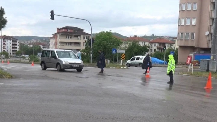Bartın'da trafik raporu