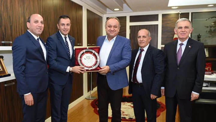 Başkentli iş adamlarından Başkan Babaş'a ziyaret