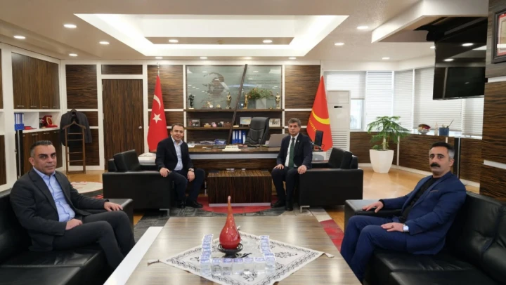 Belediye Başkanı Hasan Baltacı, Tunceli'den Gelen Konuklarını Ağırladı