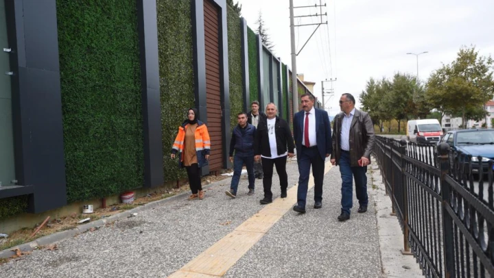 Belediye Başkanı Vidinlioğlu'ndan inceleme ziyaretleri