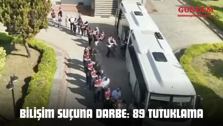 Bilişim Suçuna Darbe: 89 Tutuklama