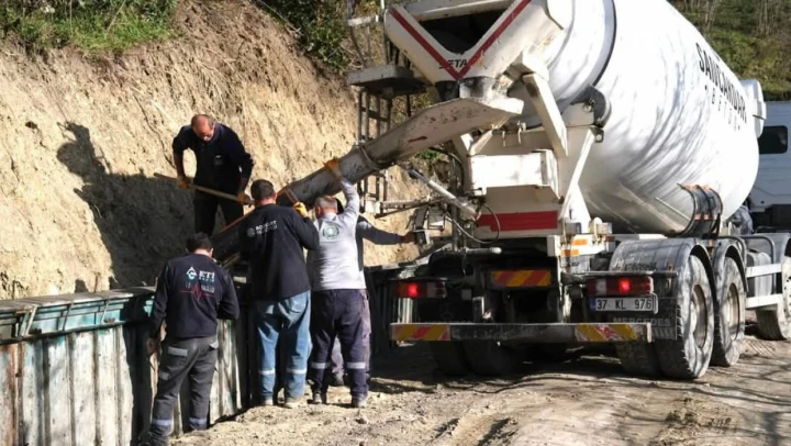 Bozkurt'ta Çalışmalar Sürüyor