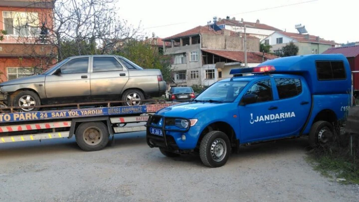 Çalıntı 10 araç Samsun'da yakalandı