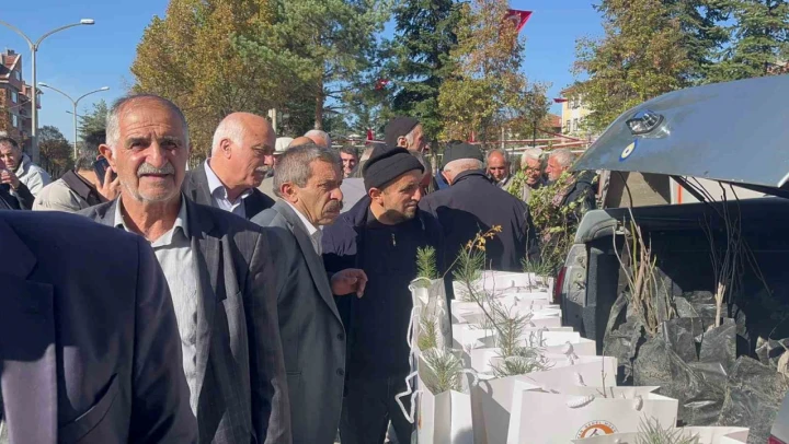 Vatandaşlara 2 Bin Fidan Dağıtıldı