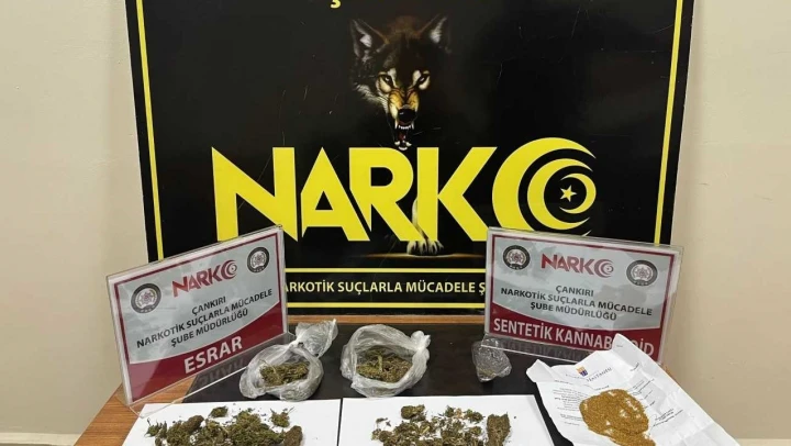 Çankırı'da narkotik denetimi