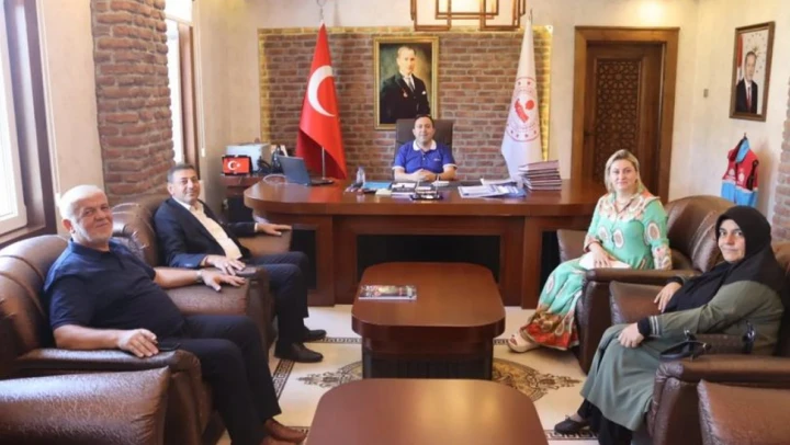 Çankırı'dan Kaymakam Karataş'a ziyaret