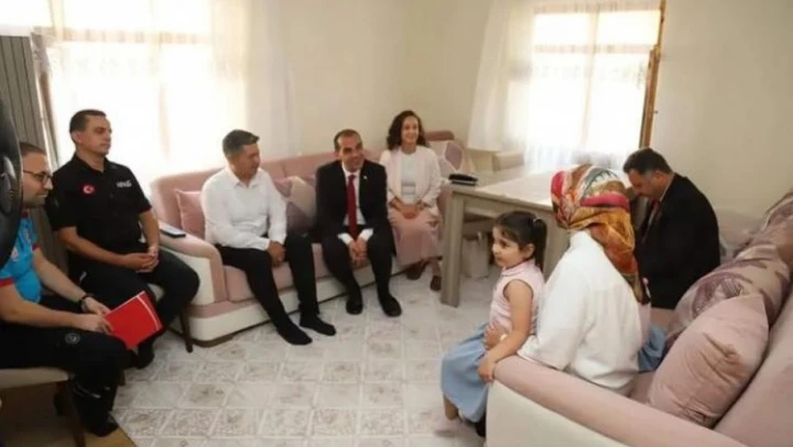Çankırı Valisi Taşolar'dan şehit ailesine ziyaret