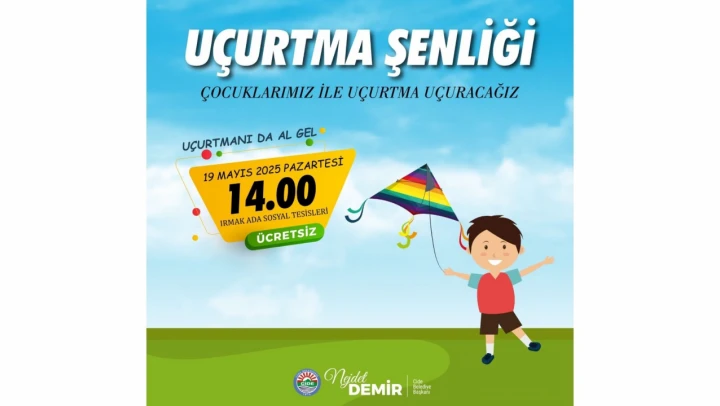 Cide Belediyesi'nden Uçurtma Şenliği