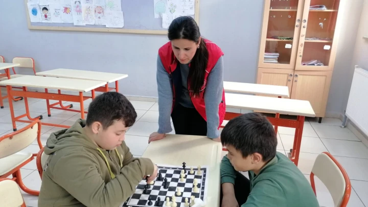 Cide'de Satranç Turnuvası Yapıldı