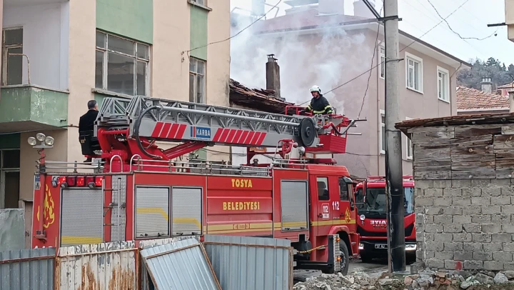 Çıkan Yangın Hasara Sebep Oldu
