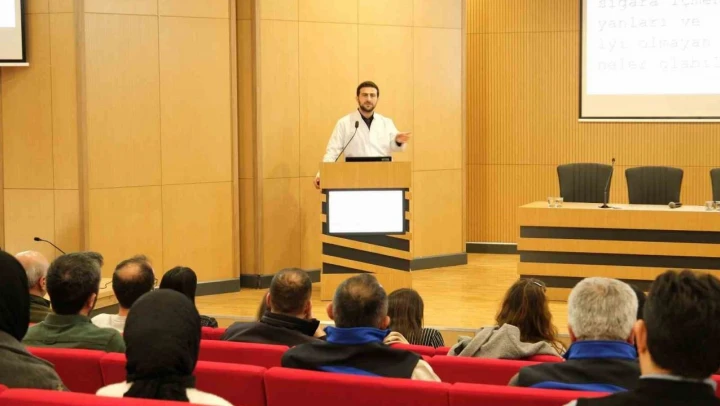 Çorum Belediyesi Personeline Sigaranın Zararları Anlatıldı