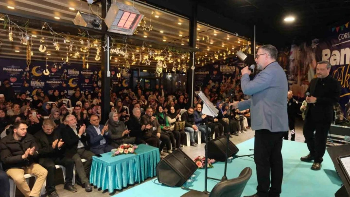 Çorum'da Gönüllere Dokunan Ramazan Programı
