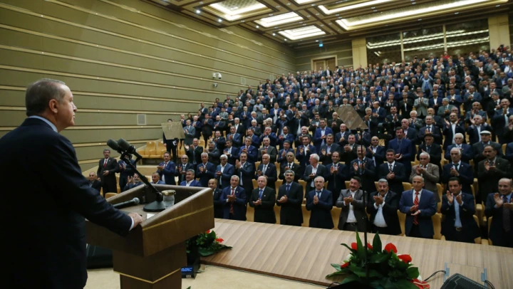 Cumhurbaşkanı Erdoğan, muhtarlarla 40'ncı kez buluştu