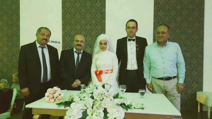 Erkan ve Sevim dünya evine girdi