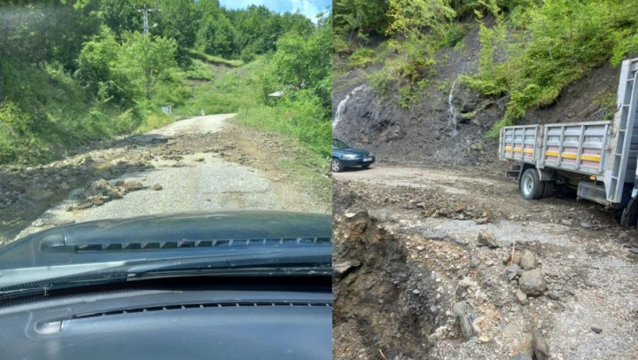 Geçici köprü 5. kez yıkıldı