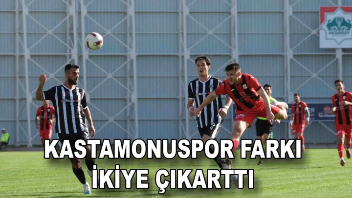 GMG Kastamonuspor, Aksaray Deplasmanında Farkı İkiye Çıkardı
