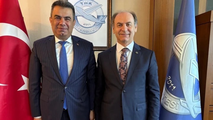 İl Milli Eğitim Müdürü Gümüş'ten, Rektör Er'e Ziyaret