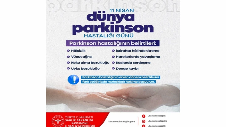 İl Sağlık Müdürü Derdiyok'tan Parkinson Bilgilendirmesi