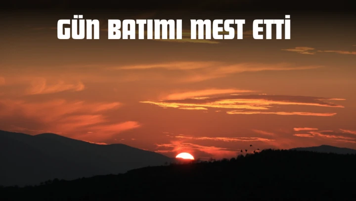 Ilgaz Dağı'nda Gün Batımı Mest Etti