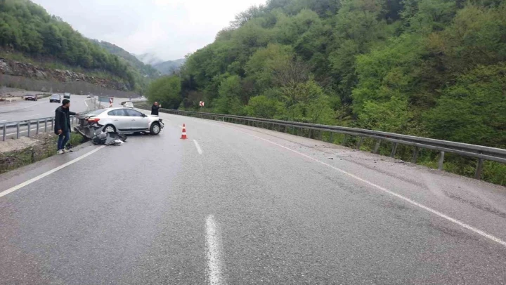 Islak Zeminde Kontrolünü Kaybetti
