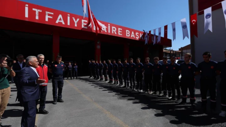 İtfaiyeci Adayları Kayseri'de Staj Görüyor