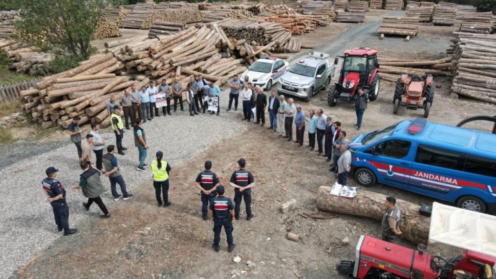 Jandarmadan Orman'a trafik eğitimi
