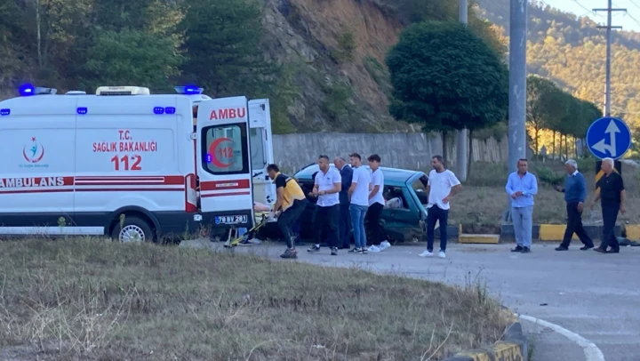 Karabük'te kaza: 1'i ağır 4 yaralı