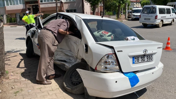 Karabük'te trafik kazası