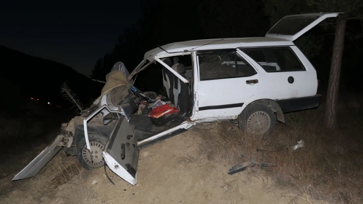 Karabük yolunda kaza 3 YARALI