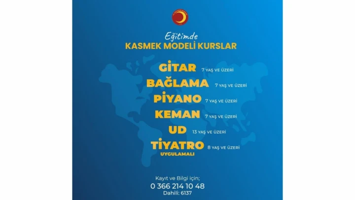 KASMEK'te kurslar başlıyor