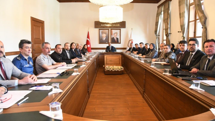 Kastamonu Valiliğinde Önemli Toplantılar Gerçekleştirildi