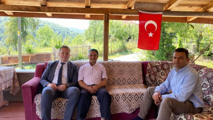 Kaymakam Kılıç'tan hane ziyareti