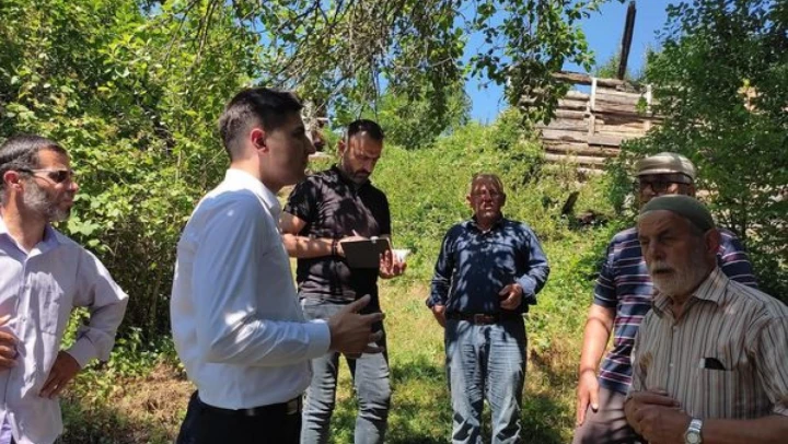 Kaymakam Tutar, vatandaşlarla bir araya geldi