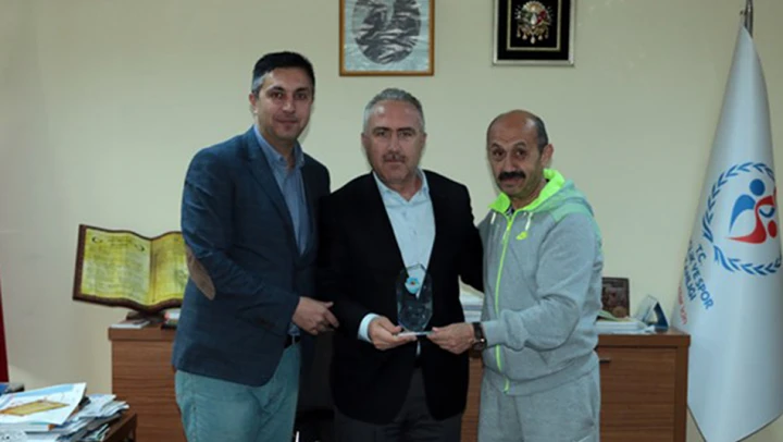 KBSK'dan Akbıyık'a teşekkür ziyareti