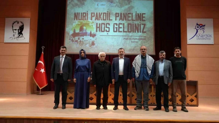 KBÜ'de Kudüs Şairi 'Nuri Pakdil' Paneli Gerçekleştirildi
