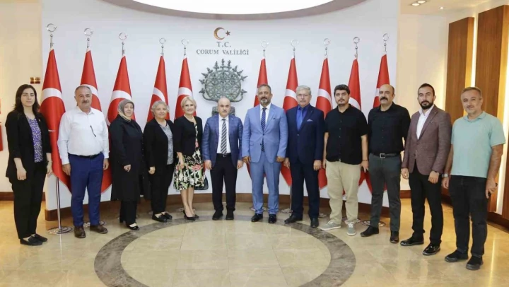 Kent Konseyi'nden Vali Dağlı'ya Ziyaret