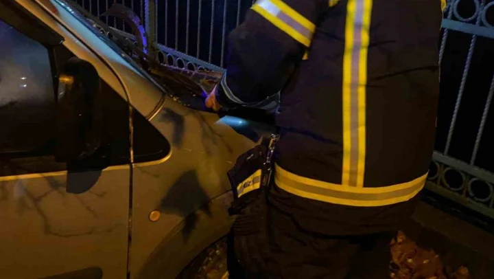 Kontrolden Çıkan Araç Kaza Yaptı: 1 Yaralı