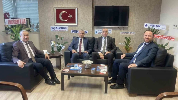 Kurum Müdürlerinden Sarıçam'a Ziyaret