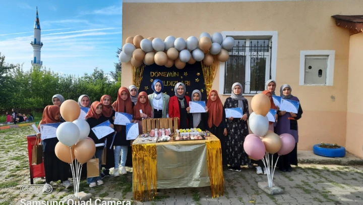 Mescid Köyü Kur'an Kursu'nda dönem tamamlandı